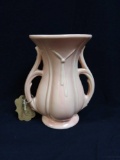 Gorgeous Pink Salmon Double-handled McCoy Vase