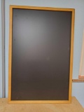 NEW vintage Wooden Framed Magnetic Chalkboard sign VersaChalk, Open Box