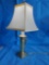 1 (of a pair) very nice Brass petite table lamp