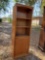 Very Nice Oak 5 shelf cabinet, adjustable shelves