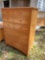 Nice Oak Finish 5 drawer Upright Dresser