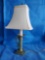 1 (of a pair) very nice Brass petite table lamp