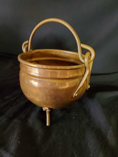 Vintage Copper Kettle Pot, MADE in HOLLAND