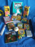 Kids Grouping Including Sealed New Cards and (2) new Buster bubbles, bubble blowing turtle