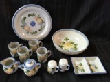 11 Pc Louisville Stoneware company, 1980s and 1990s collection