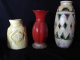 (3) Pottery Pcs Including Foreside and Hecho