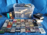 Huge Media grouping including CDs, VHS, cassettes