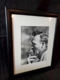 Arnold Palmer Smoking Framed 11x14 Photo Poster, golf Memorabilia