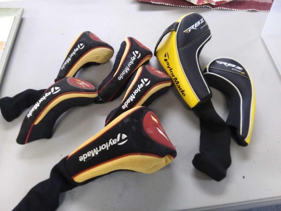 TaylorMade R7 and RBZ Club Heads with 3 Putters