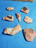 American Indian artifact - various pieces