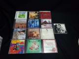 CD grouping including Celtic, Country, Classical, Christmas