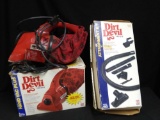 vintage Dirt Devil Hand Vac plus with attachments