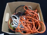 Box grouping of cord, unknown condition, some prepared, see pictures