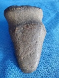 American Indian artifact -groove ax, hand tool, stone ax