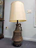 Very Large Vintage Persian style Handled Urn table lamp