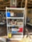 5 shelf plastic shelving unit