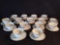 (15) Impressive Golden Franconia/Krautheim La Princess China Teacups and Saucers Sets