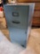 Vintage ABCO Steelmaster File cabinet with key, lockable bottom door