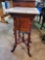 Sweet Vintage Marble Top square side Table/plant stand