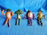 Super Cute Shelf Setting Vegetable figures