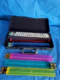 Very Nice MAHJONGG SET in well suited carry case