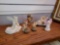 (7) Resin and Ceramic Angel Figurines