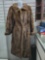 Well constructed Simes Gigos FUR COAT, long length, lined, with pockets