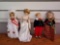 Grouping of 4 Vintage Porcelain Dolls, 8 - 9