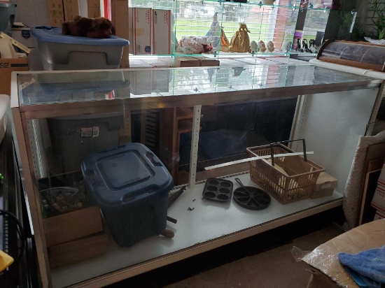 Large Glass Display counter case, no contents included