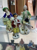 3 larger Occupied Japan figurines including Marulace