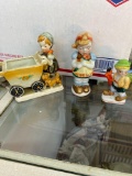 3 Vintage Occupied Japan Hummel style figurines