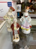 3 Occupied Japan Victorian Figurines