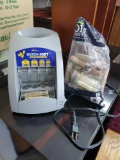 Quick Sort COIN SORTER machine with bag of coin wrappers