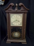 Tall and Narrow resin strike clock, mantel clock