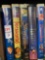 Lot of Disney VHS in boxes including hit movies