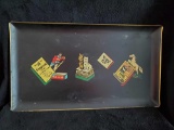 Fabulous Vintage NASHCO BAR TRAY - Seagrams, VAT,