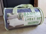 NEW in package BAMBOO collection 1800 series King SHEET SET