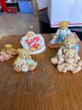 5 Cherished Teddies including Alex, Carol the Snow Angel and Age 1