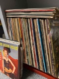 Large lot of LP records in sleeves