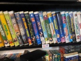Huge lot of VHS tapes including Disney