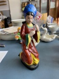 Beautiful Large Occupied Japan kneeling Oriental figurine