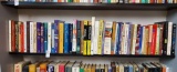 Book shelf grouping including Nicholas Sparks, James Patterson, health, fiction, and self-help