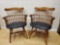 2 (of 8) Nichols and Stone Windsor Chairs, vintage