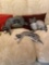 3 Ceramic Racoons Wall Mount decor.