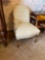 Gorgeous Antique arm chair with upholstered seat and back