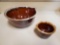 Vintage HULL brown glaze pottery 8