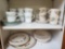 CORELLE grouping including 2 patterns - platter, bowls, plates, cups & saucers