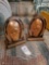 Pair of Gregorian Solid Copper Horse Shoe Bookends