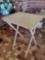 Vintage folding TV table, stable