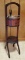 Fabulous Vintage/Antique Wooden, Glass ashtray stand